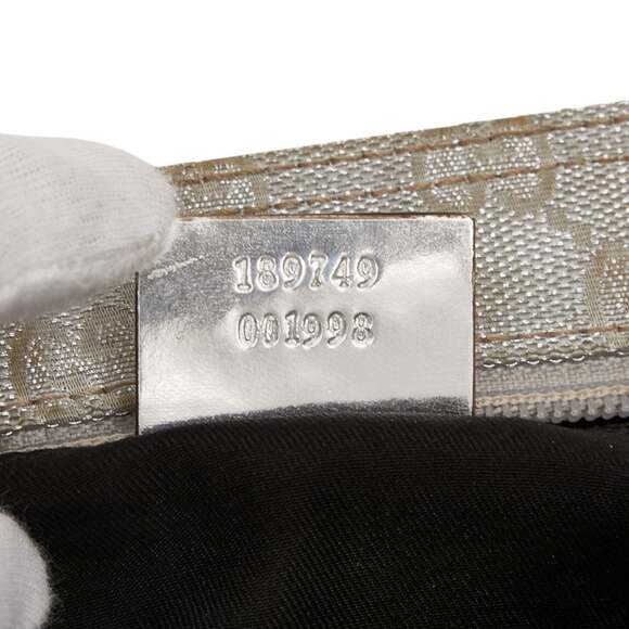 Web Strap Messenger Bag Gg Canvas Small #199496G53B - Picture 8 of 8